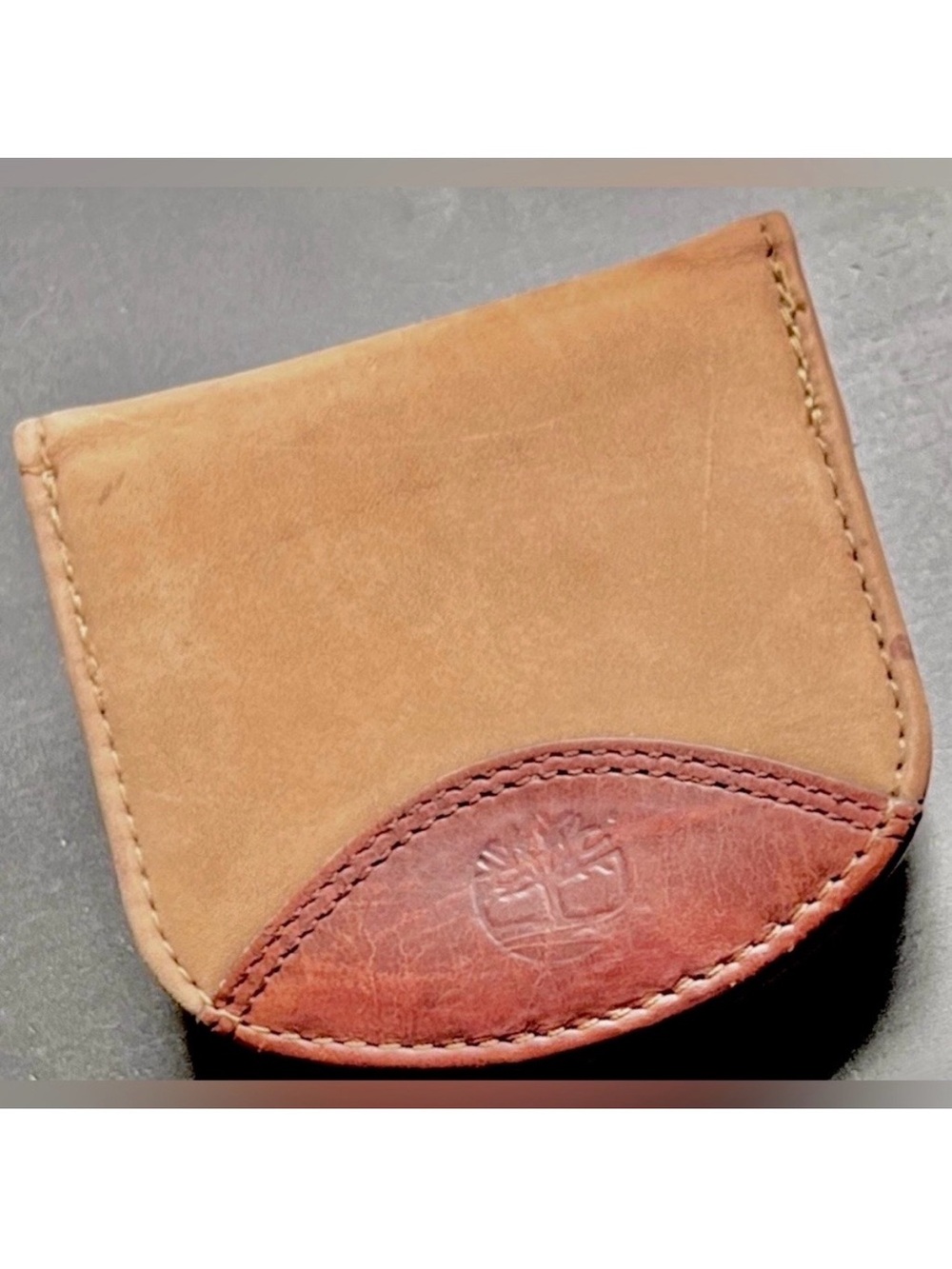 Vintage TIMBERLAND Coin Wallet - leather suede